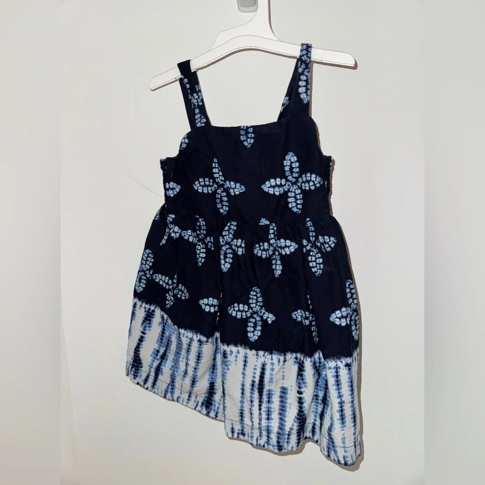 GAP Navy and Light Blue Toddler Dress